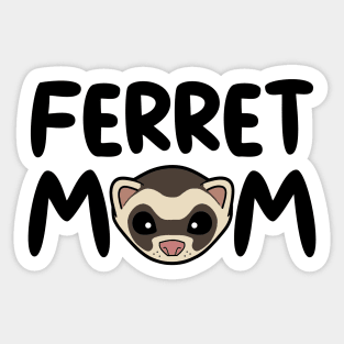 Ferret Mom Sticker